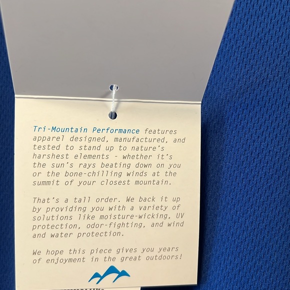 Tri-Mountain Ultra Cool Performance Moisture Wicking Technology Activewear Polo! - Picture 6 of 8